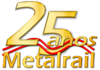 Selo 25+ anos Metalrail